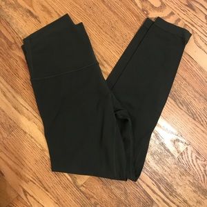 Lululemon size 8? Olive green Align pants 25in
